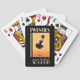 Twenties never looked so good Vintage Playing Cards