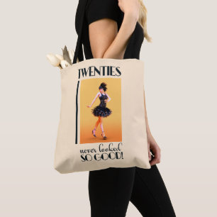 Twenties never looked so good Vintage Tote Bag