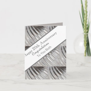 Twentieth Wedding Anniversary Platinum Card