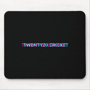 Twenty20 Cricket Sports Team Varsity Jersey Sport  Mouse Pad