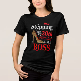 Twenty Birthday Tri-Blend Shirt