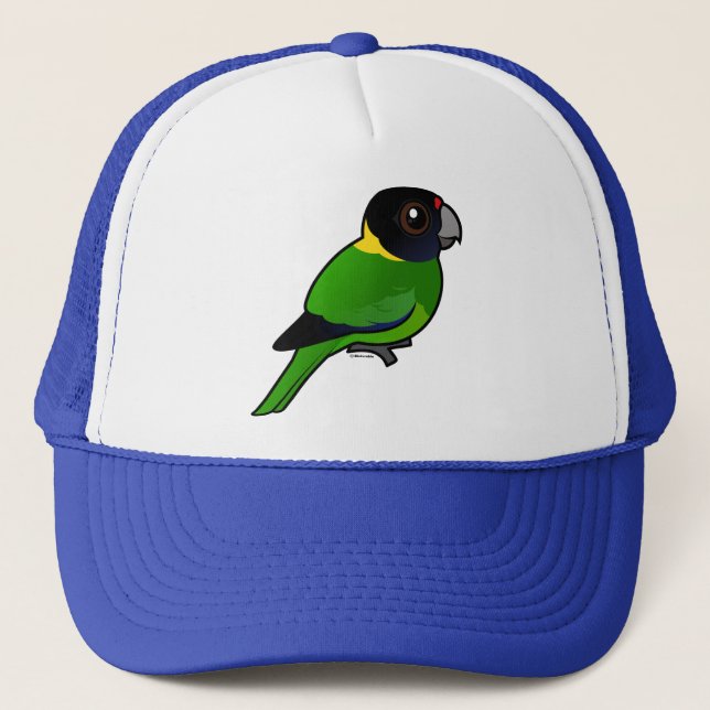 Twenty-eight Parrot Trucker Hat (Front)