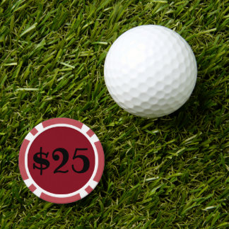 Twenty-five Dollar(logo) Poker Chips
