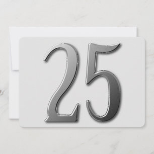 Twenty Five Invitation