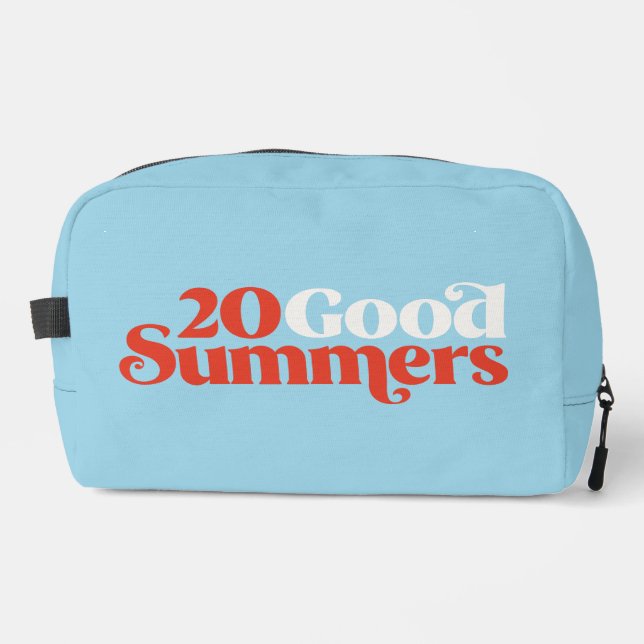 Twenty Good Summers Dopp Kit (Front)