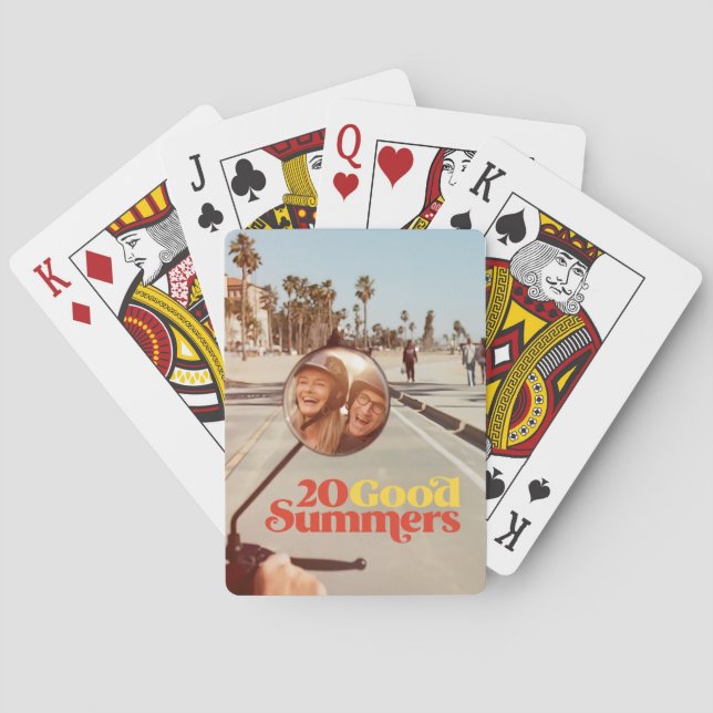 Twenty Good Summers Playing Cards (Back)