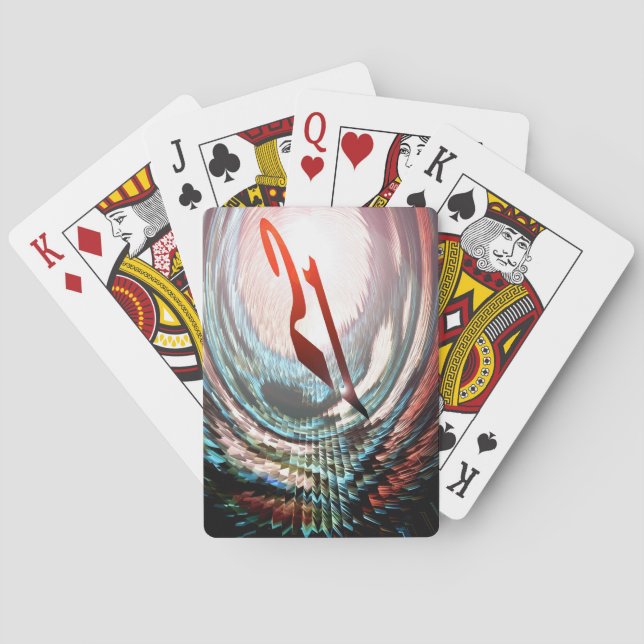 TWENTY-ONE ( 21st  BIRTHDAY ) Playing Cards (Back)