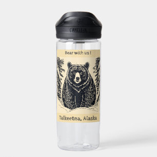 Twenty-ounce Camelback bottle with Talkeetna bear