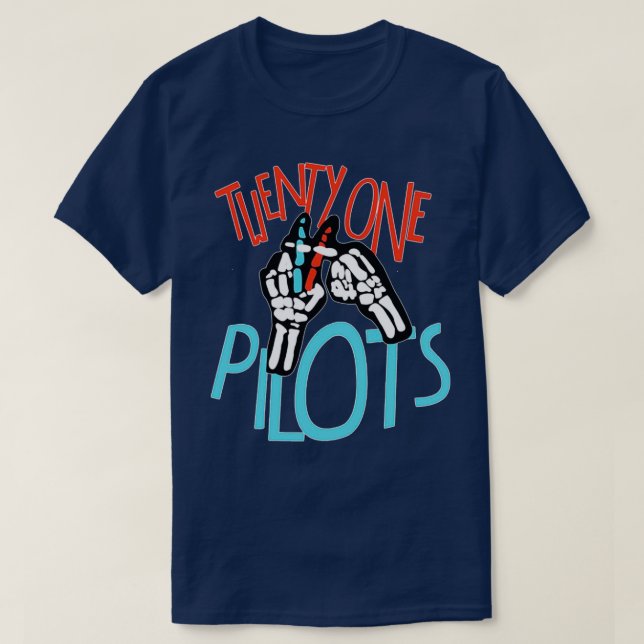twentyone pilots 3  T-Shirt (Design Front)