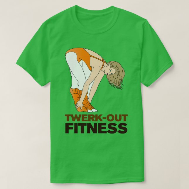 Twerk Fitness T-Shirt (Design Front)