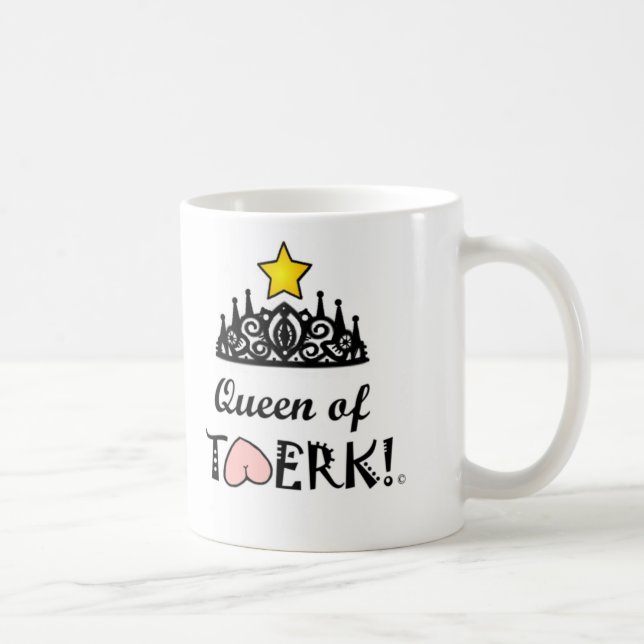 Twerk Star Queen Coffee Mug (Right)
