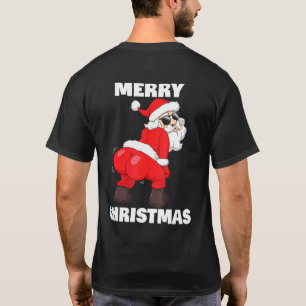 Twerking Santa Claus Merry Christmas T-Shirt