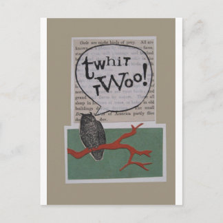 twhit-twoo postcard