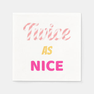 Twice As Nice Twice Kpop Christmas Napkin