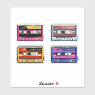 TWICE Cassette Tapes Sticker Pack ver.4
