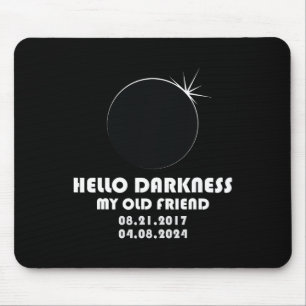 Twice In A Lifetime Total Solar Eclipse 2024 Mouse Pad