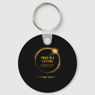 Twice In A Lifetime Total Solar Eclipse Spring Apr Key Ring