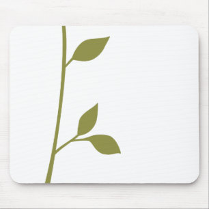 Twig and Leaf Mouse Pad