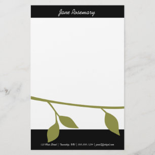 Twig and Leaf Stationery