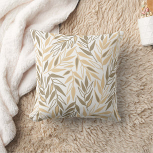 Twig Leaves. Cushion