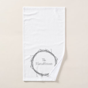 Twigs & Vines Hand Towel