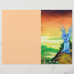 TWILIGHT ANGEL pink purple white brown Flyer