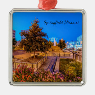 Twilight At Park Central Square Ornament