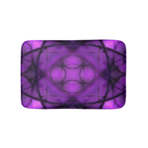 Twilight Bloom Bath Mat