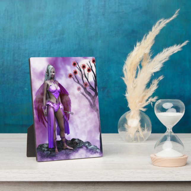 Twilight Blossom Fairy Plaque (Side)