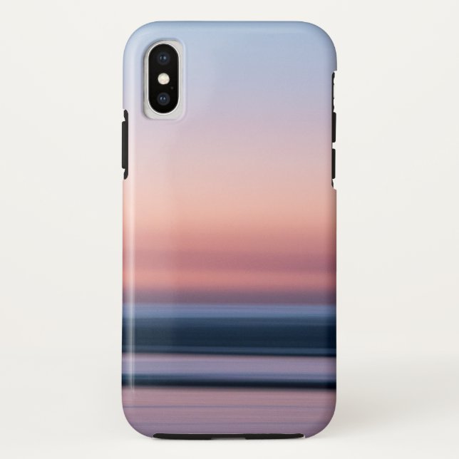 Twilight Blue Pink and Orange Ocean Sunset Case-Mate iPhone Case (Back)