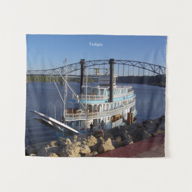 Twilight bow tapestry (Front (Horizontal))