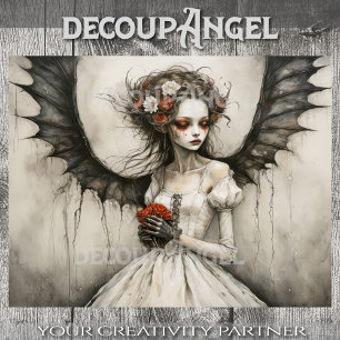 Twilight Bride - Angela - Decoupage -  Tissue Paper