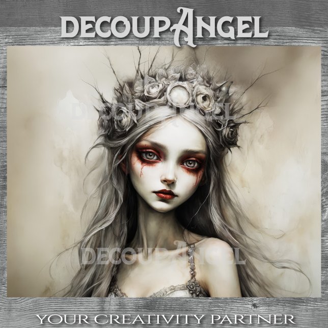 Twilight Bride Christina - Decoupage - Tissue Paper (Creator Uploaded)