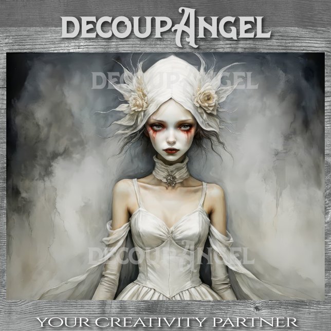 Twilight Bride Marie - Decoupage - Tissue Paper (Creator Uploaded)