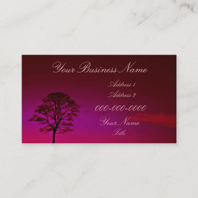 Twilight Business Card (Front)