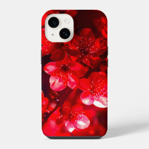 Twilight Cherry Blossom Glow iPhone 14 Case