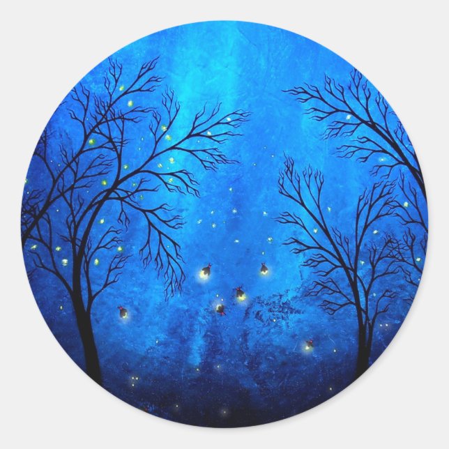 Twilight Classic Round Sticker (Front)