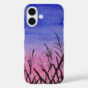 Twilight Corn Field iPhone 16 Case