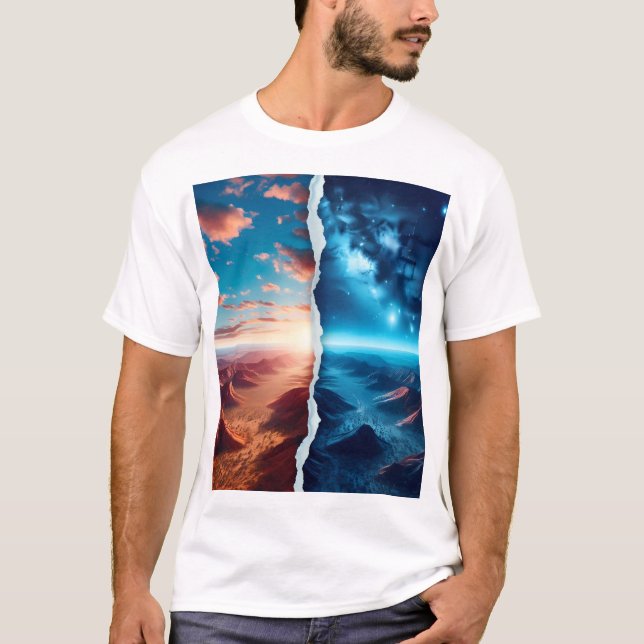 "Twilight Divided : An Outback Duality" T-Shirt (Front)
