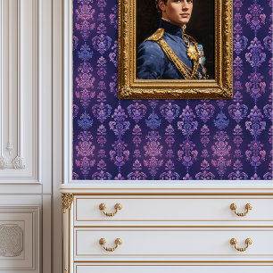 Twilight Enchanted Damask Princesscore Wallpaper