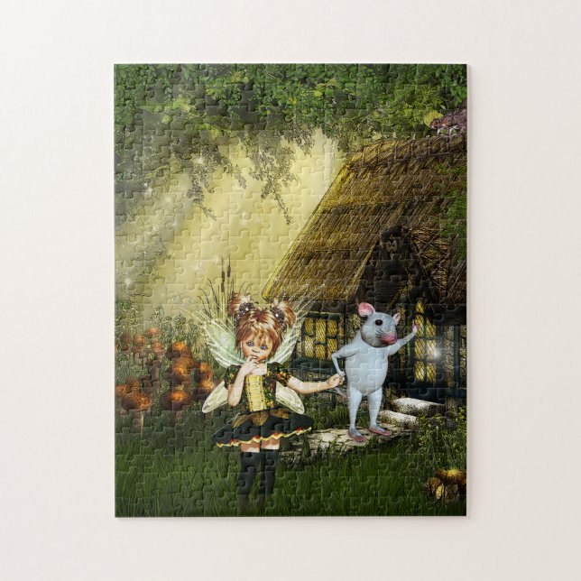 Twilight Fairy Haven Jigsaw Puzzle (Vertical)