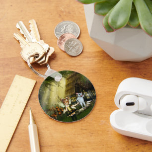 Twilight Fairy Haven Key Ring