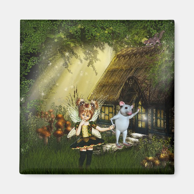 Twilight Fairy Haven Magnet (Front)