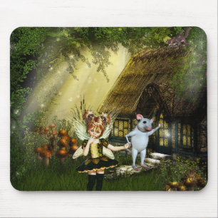 Twilight Fairy Haven Mouse Pad