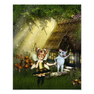 Twilight Fairy Haven Photo Print