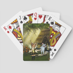 Twilight Fairy Haven Playing Cards