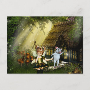 Twilight Fairy Haven Postcard
