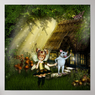 Twilight Fairy Haven Poster