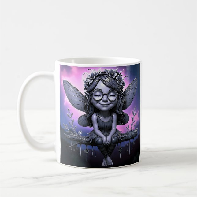 Twilight Fairy Magic Coffee Mug (Left)
