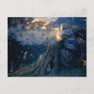 Twilight Fantasies by Edward Robert Hughes Postcard